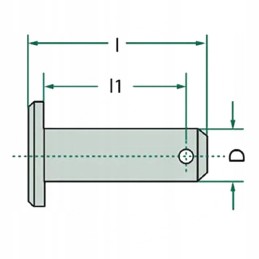 Pin oe 10 x 30 mm 4851444 10x30 v