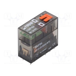 1 pcs x RELPOL - RMP84-2012-25-5024-WTL - Relay: electromagnetic, DPDT, Ucoil: 24VAC, 8A, 8A/250VAC, 8A/24VDC