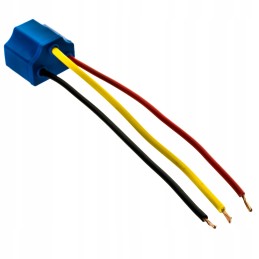 H4 headlight bulb cube, ceramic socket