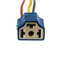 H4 headlight bulb cube, ceramic socket