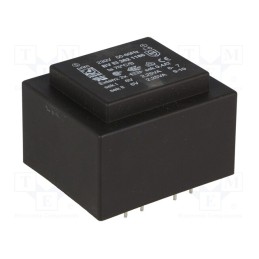 1 pcs x HAHN - BV EI 382 1186 - Transformer: encapsulated, 4.5VA, 230VAC, 6V, 6V, 375mA, 375mA, PCB