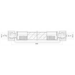 Aa8 2 4000 16 16 hydrolider hydraulic pipe