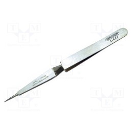 1 pcs x BERNSTEIN - 5-057 - Tweezers, 120mm, for precision works, Blades: elongated, 13g