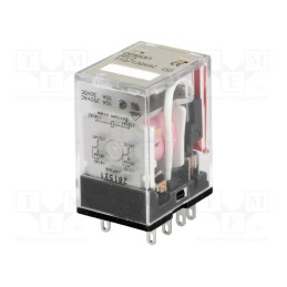 1 pcs x OMRON - MY2 110/120VAC (S) - Relay: electromagnetic, DPDT, Ucoil: 120VAC, Icontacts max: 10A