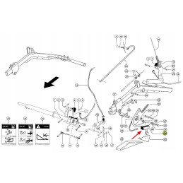 517186 0 metal cover for the header