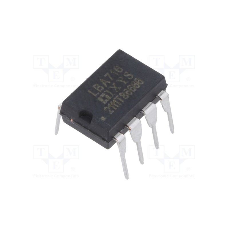 1 pcs x IXYS - LBA716 - Relay: solid state, SPST-NO + SPST-NC, Icntrl max: 50mA, 1000mA