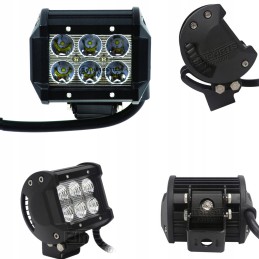 LED halogen work lamp 18w square Cree 60