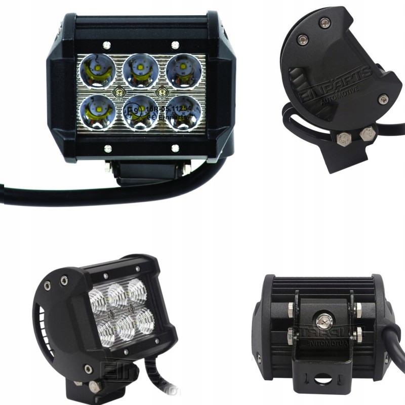 LED halogen work lamp 18w square Cree 60