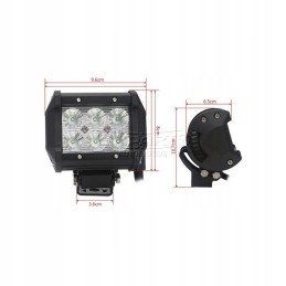 LED halogen work lamp 18w square Cree 60