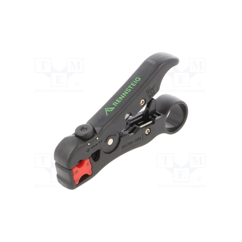 1 pcs x RENNSTEIG - 707-1660 SB - Stripping tool, Wire: for transmision data,coaxial,UTP, 125mm