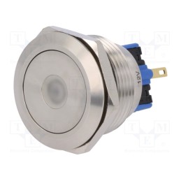 1 pcs x ONPOW - GQ28-11ZD/G/12V/S - Switch: vandal resistant, Pos: 2, SPDT, 3A/220VAC, 5A/24VDC, IP65