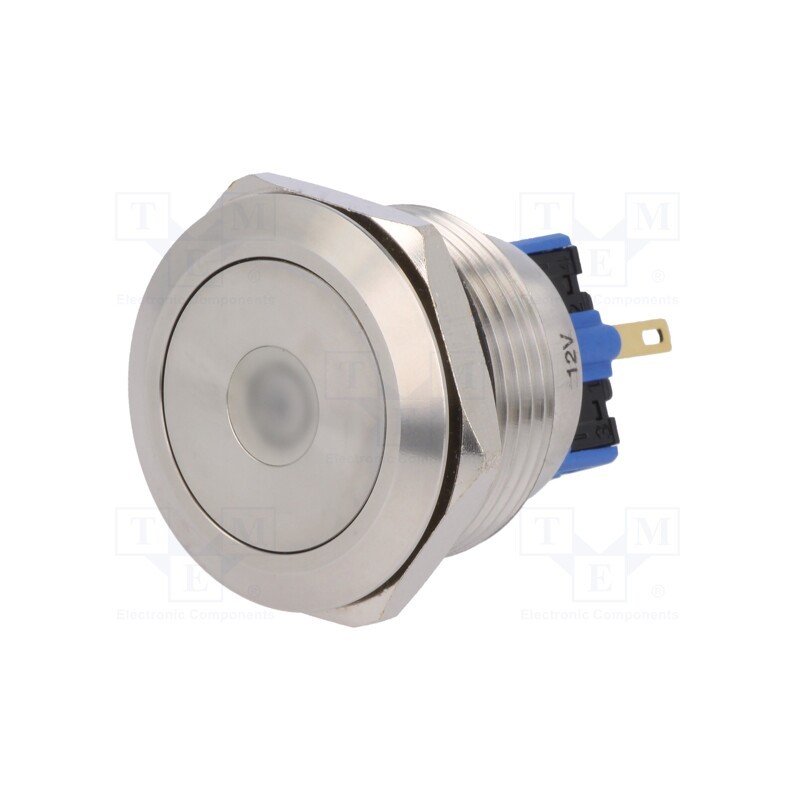 1 pcs x ONPOW - GQ28-11ZD/G/12V/S - Switch: vandal resistant, Pos: 2, SPDT, 3A/220VAC, 5A/24VDC, IP65