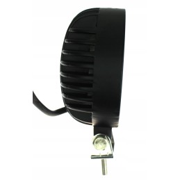 Professional 9 LED round halogen work lamp