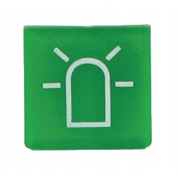 Rotating warning light symbol 9xt713630