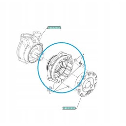 New Holland T4 T5 TL hub 5198480 cnh