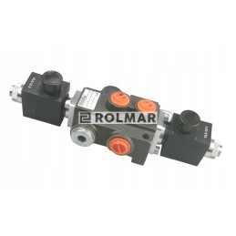 E-controlled single-section hydraulic distributor