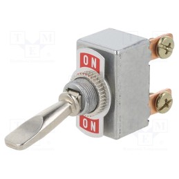 1 pcs x SWITCH COMPONENTS - TD2-1D-DC-3-H - Switch: toggle, Pos: 2, SPDT, ON-ON, 50A/12VDC, Leads: screw, 50mΩ