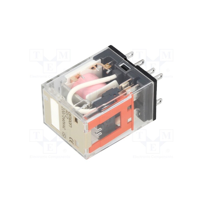 1 pcs x OMRON - MY2 220/240VAC (S) - Relay: electromagnetic, DPDT, Ucoil: 240VAC, Icontacts max: 10A