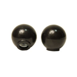 Screw-on knob with internal thread M10 SR 30mm