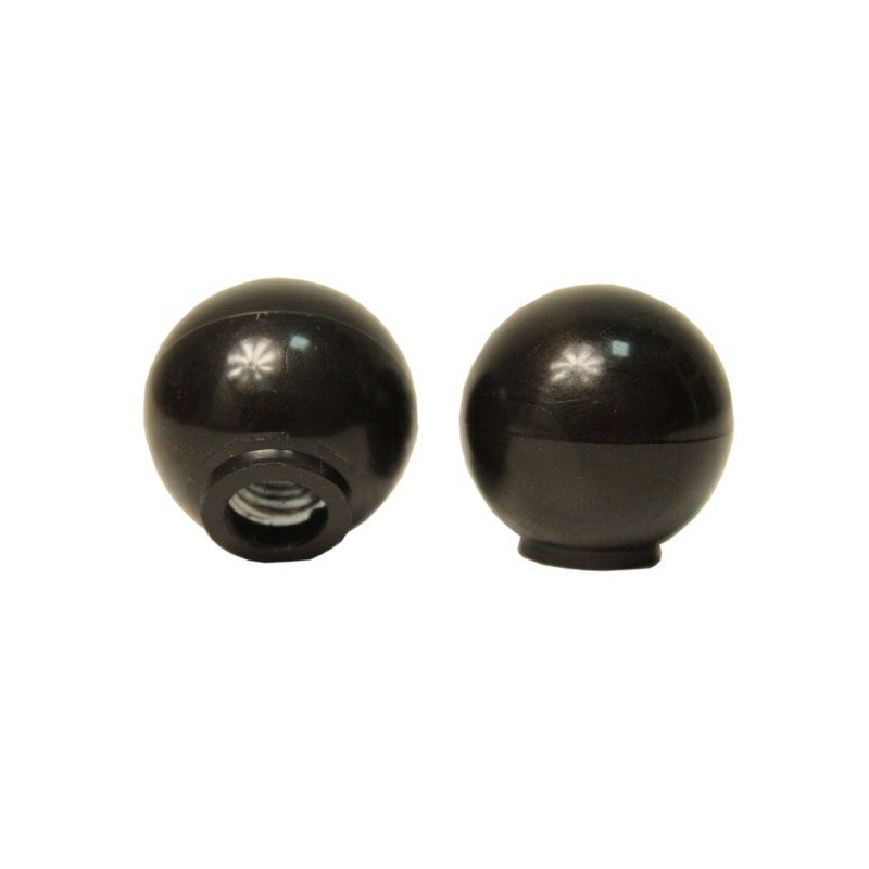 Screw-on knob with internal thread M10 SR 30mm