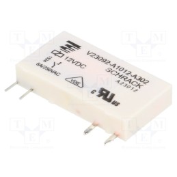 1 pcs x TE Connectivity - 0-1393236-8 - Relay: electromagnetic, SPST-NO, Ucoil: 12VDC, Icontacts max: 6A