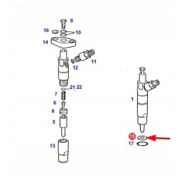 F385200710140 injector washer