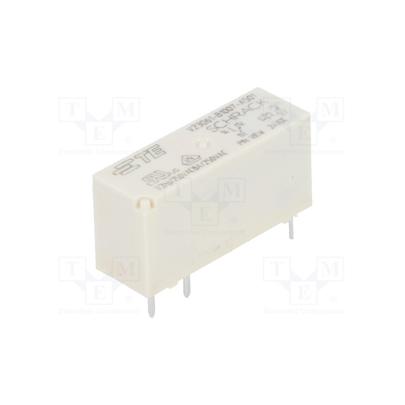 1 pcs x TE Connectivity - 2-1393223-5 - Relay: electromagnetic, SPDT, Ucoil: 24VDC, 8A, 8A/240VAC, 8A/30VDC