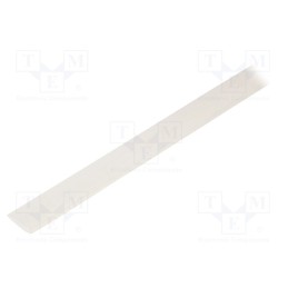 50 m x HELLERMANNTYTON - 309-41273 - Heat shrink sleeve, thin walled,flexible, 2: 1, 12.7mm, -55÷135°C