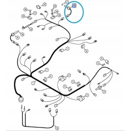 Travel speed sensor case mx 392215a1 cnh