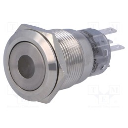 1 pcs x ONPOW - LAS1-AGQ-11D/Y/12V - Switch: vandal resistant, Pos: 2, SPDT, 0.5A/220VAC, 1A/24VDC, IP67