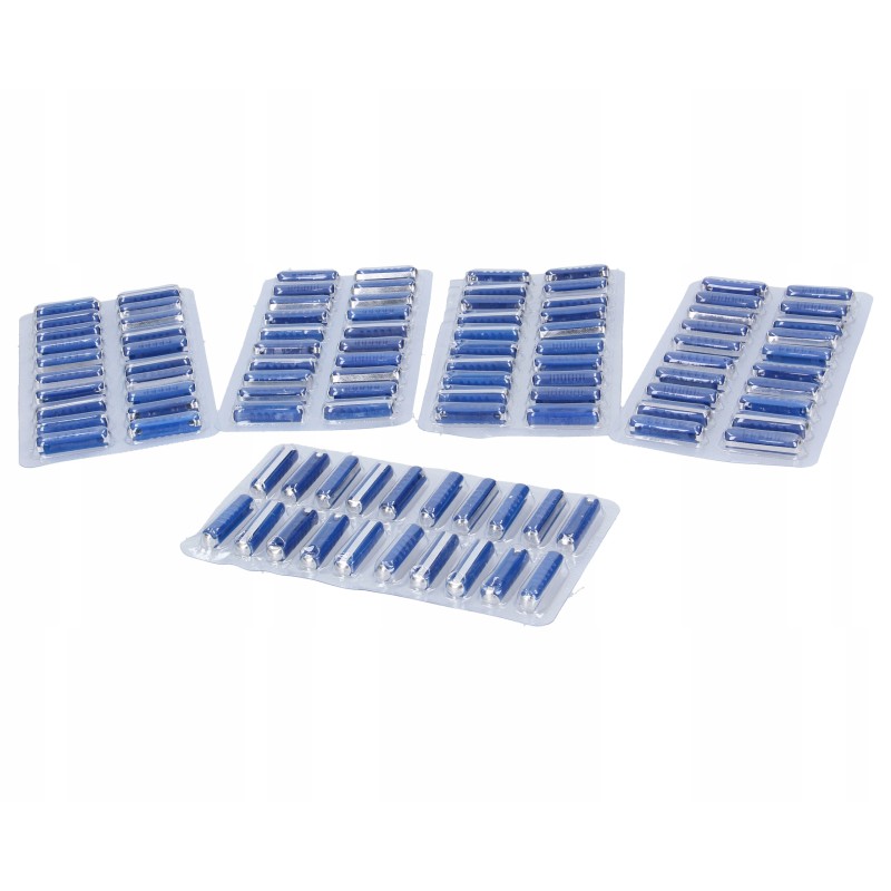 25a blue fuse, 100 pcs
