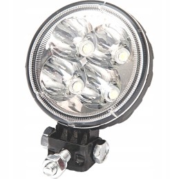Round LED work lamp, 4LED reflector