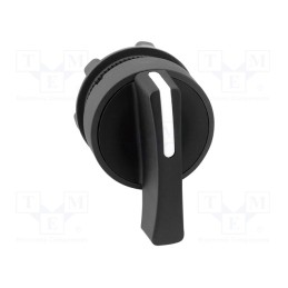 1 pcs x SCHNEIDER ELECTRIC - ZB5AJ3 - Switch: rotary, 22mm, Stabl.pos: 3, black, none, IP66, prominent