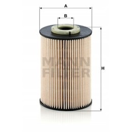 Mann fuel filter volvo xc60 i 2 0 d3 d4 2 4 d5