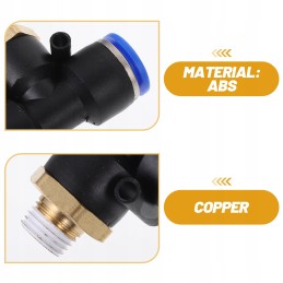 16 pcs of air hose fittings, crimp fittings