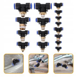 16 pcs of air hose fittings, crimp fittings