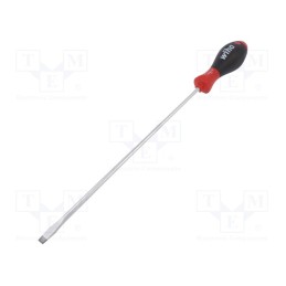 1 pcs x WIHA - 32399 - Screwdriver, slot, 8,0x1,2mm, SoftFinish®, Blade length: 300mm