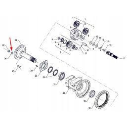 P5s39104118 rim mounting washer