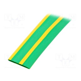 50 m x HELLERMANNTYTON - 309-41277 - Heat shrink sleeve, thin walled,flexible, 2: 1, 12.7mm, -55÷135°C