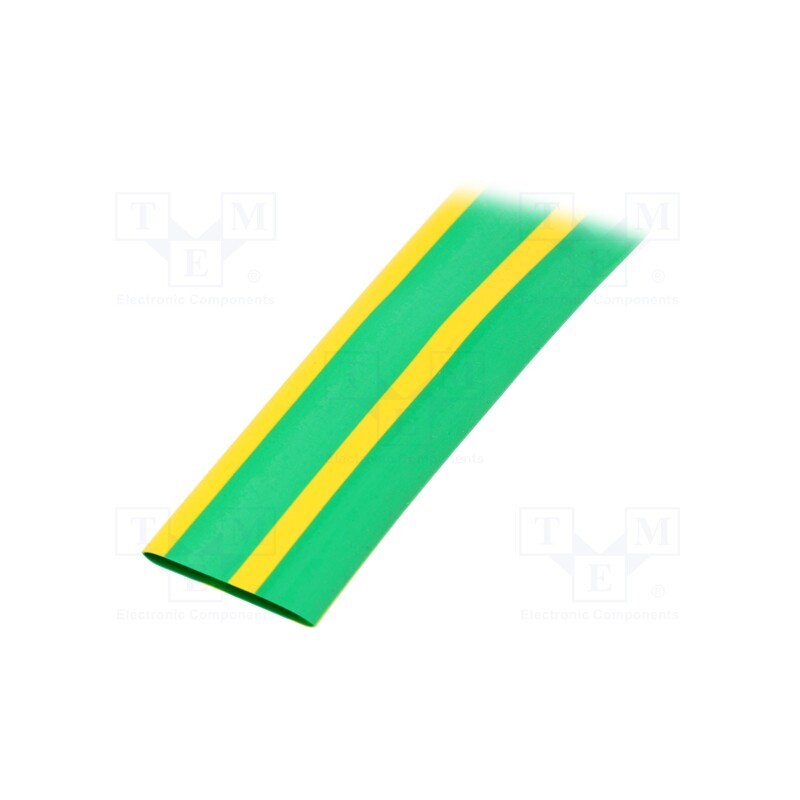 50 m x HELLERMANNTYTON - 309-41277 - Heat shrink sleeve, thin walled,flexible, 2: 1, 12.7mm, -55÷135°C