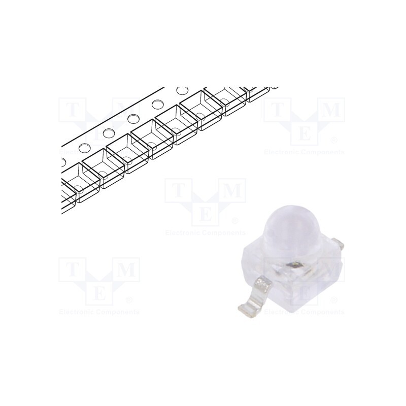 2 pcs x EVERLIGHT - 95-21UYC/S530-A4/S185/TR7 - LED, SMD, 0808, yellow, 661÷892mcd, 2x2.1x2.7mm, 25°, 2÷2.4V, 20mA