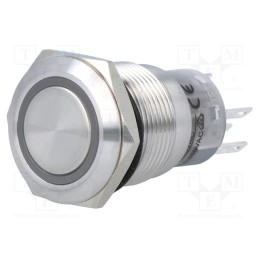 1 pcs x ONPOW - LAS1-AGQ-11E/Y/24V - Switch: vandal resistant, Pos: 2, SPDT, 0.5A/220VAC, 1A/24VDC, IP67