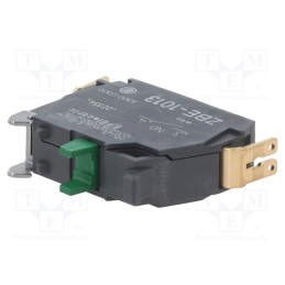 1 pcs x SCHNEIDER ELECTRIC - ZBE1013 - Contact block, 22mm, Harmony XB4, -40÷70°C, front fixing