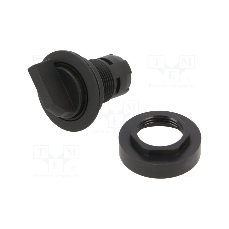 1 pcs x SCHLEGEL - RRJWBSW - Switch: rotary, 22mm, Stabl.pos: 3, IP65, Pos: 3, Cutout: Ø22.3mm