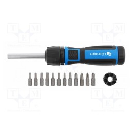 1 set x Hu00d6GERT TECHNIK - HT1S215 - Kit: screwdriver, Kit: screwdriver bits,screwdriving grip