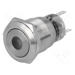 1 pcs x ONPOW - LAS1-AGQ-11ZD/Y/24V - Switch: vandal resistant, Pos: 2, SPDT, 0.5A/220VAC, 1A/24VDC, IP67