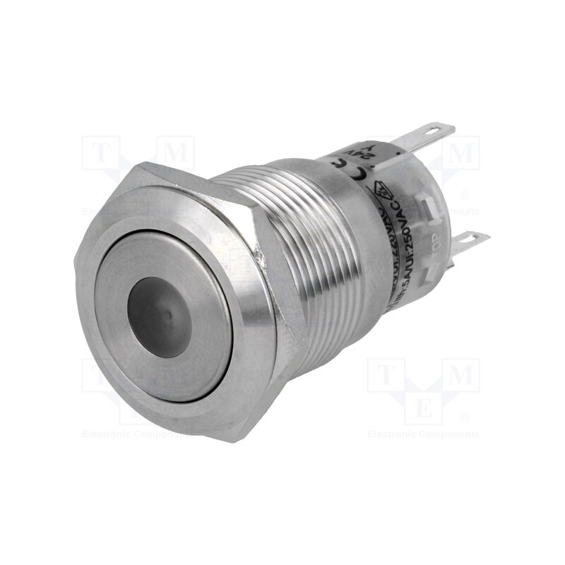 1 pcs x ONPOW - LAS1-AGQ-11ZD/Y/24V - Switch: vandal resistant, Pos: 2, SPDT, 0.5A/220VAC, 1A/24VDC, IP67
