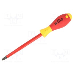 1 pcs x WIHA - 849 - Screwdriver, insulated, Phillips, PH3, Blade length: 158mm, 1kVAC
