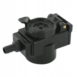 Faster straight oil collection system connector