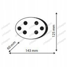 LED work lamp 24w 9 32v workshop 1800l